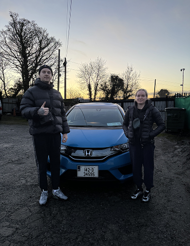 Happy mntvls auto customer with their inspected car